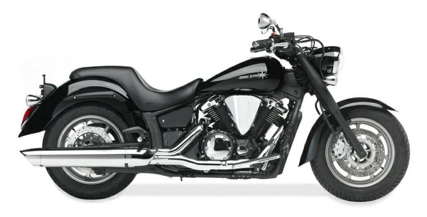 Black 2024 star motorcycle